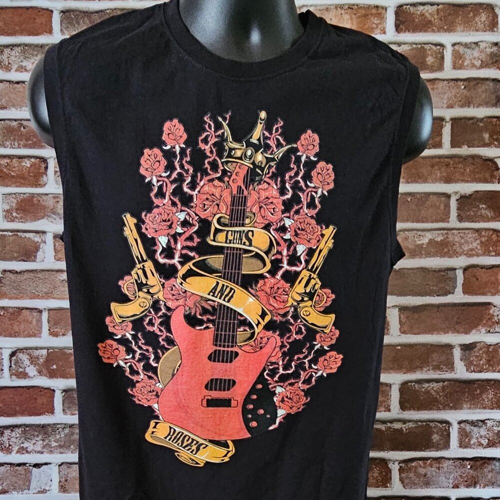 Guns N’ Roses Sleeveless Tee Size Adult Large